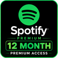 Spotify Premium — 12 Months | Activated on Personal Email